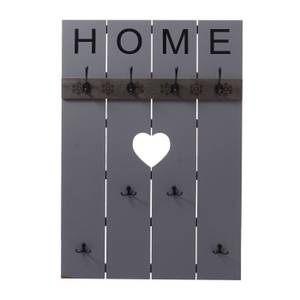 Wandgarderobe C89 Home Shabby-Look Blau - Grau