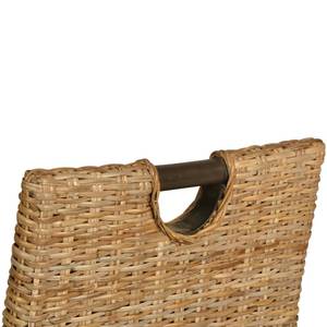 Esszimmerstühle 2er Set D5594 Braun - Rattan - 96 x 46 x 57 cm