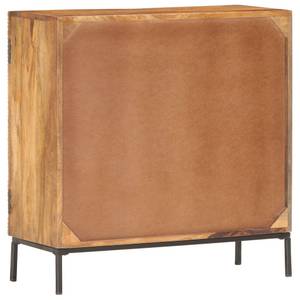 Sideboard 286558 Braun - Metall - Holzart/Dekor - 30 x 75 x 75 cm