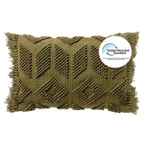 Housse de coussin Odin Vert - Textile - 60 x 40 x 40 cm