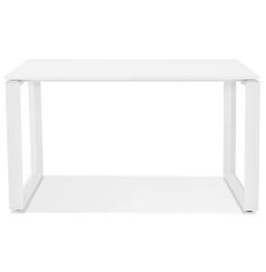 Bureau BAKUS Blanc - Bois massif - 120 x 75 x 60 cm