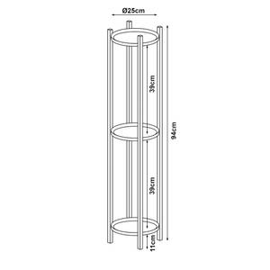 Support de plantes Tuusula Hauteur : 94 cm