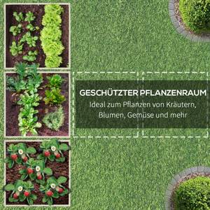 Gartenbeet 845-580 Braun - Holzwerkstoff - 117 x 30 x 117 cm