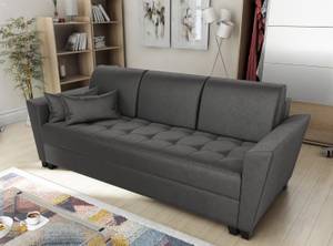 Sofa mit Schlafunktion DENORE Grau