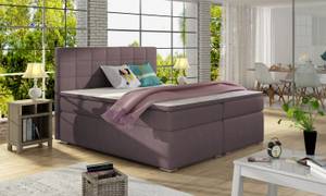 Boxspringbett SEREN Flieder - Breite: 180 cm