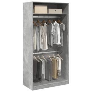 Kleiderschrank 298537-6 Beton Dekor - Breite: 100 cm