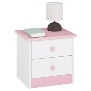 Table de chevet RONDO Rose clair