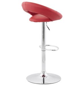 Tabouret De Bar SPOUTNIK Rouge - Métal - 53 x 78 x 50 cm