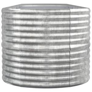 Hochbeet M626017 Silber - 440 x 68 x 440 cm