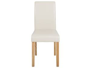 Chaise de salle à manger BROADWAY Beige - Chêne clair