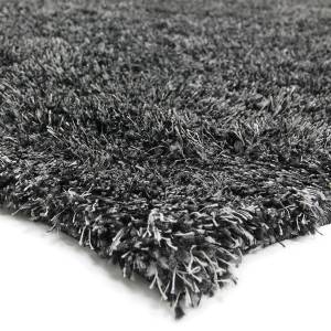 Tapis JEWEL Gris - Textile - 133 x 190 x 190 cm