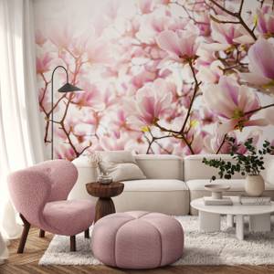 Papier Peint MAGNOLIAS Fleurs Plantes 3D 315 x 210 x 210 cm