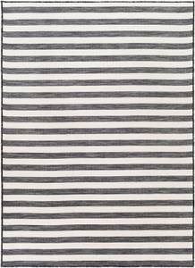 Tapis HOFU Noir - Blanc - 200 x 275 cm