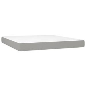 Boxspringbett 3017265-8 Hellgrau - Breite: 160 cm