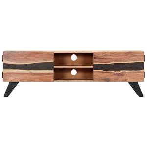 Meuble tv 247974 Marron - Bois massif - Bois/Imitation - 140 x 45 x 30 cm