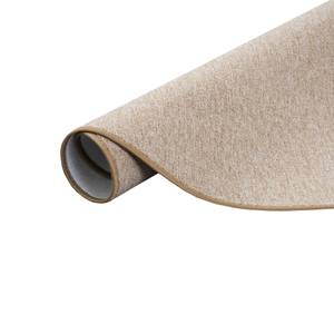 Feinschlingen Velour Teppich Strong Rund Beige - 160 x 160 cm