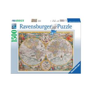 Puzzle Historische Karte 1500 Teile Papier - 28 x 6 x 38 cm