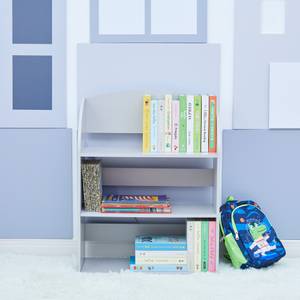 Plain Kids 3 Shelf Bibliothèque - Gray Gris - Bois manufacturé - 26 x 79 x 60 cm