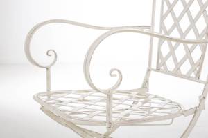 Chaises de jardin Adara Blanc crème