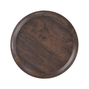 Table basse Palak Marron - Bois massif - 40 x 40 x 40 cm