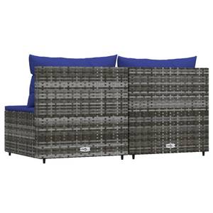 Mittelsofa 3029630-2 (2er Set) Blau - Grau