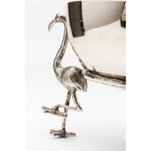 Schale Flamingo Grau - Metall - 36 x 33 x 36 cm