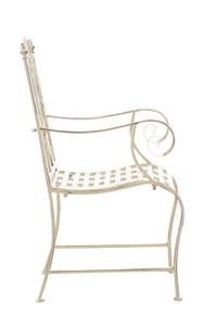 Chaises de jardin Punjab Lot de 2 Blanc crème