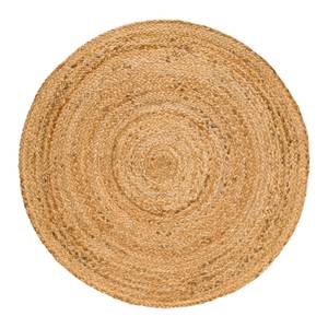 Badteppich AGADIR Beige - Naturfaser - 80 x 1 x 80 cm