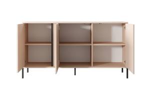 Kommode DASTI Beige - Holzwerkstoff - 154 x 82 x 40 cm