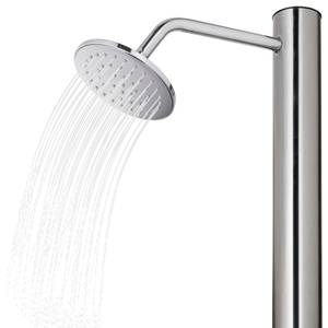 Douche de jardin 3007872 Gris - Profondeur : 80 cm