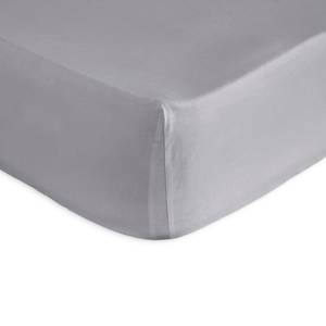 Drap housse en coton Gury laroche PURE Gris - Largeur : 100 cm