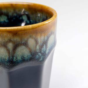 Tasses à expresso Lio (lot de 4) Bleu - Pierre - 6 x 8 x 6 cm