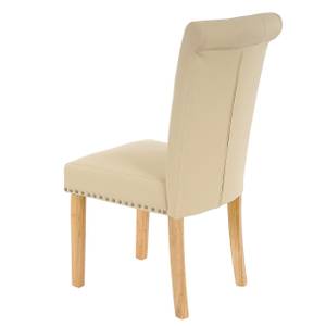 Esszimmerstuhl Chesterfield Il (2er-Set) Beige - Braun