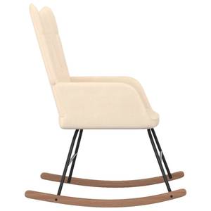 Schaukelstuhl mit Hocker 3010050-2 Creme