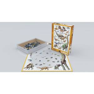 Puzzle Dinosaurier des Jura 1000 Teile Papier - 26 x 6 x 36 cm