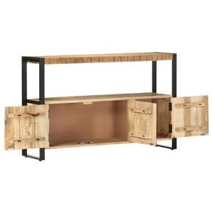 Beistellschrank LUISI Mango Sideboard Braun - Massivholz - 60 x 40 x 60 cm