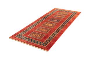 Tapis de couloir Kashkuli CIII Rouge - Textile - 84 x 1 x 197 cm