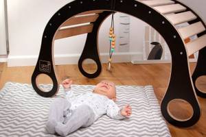 Babygym Zubehör Ingenieur 4er-Set Schwarz