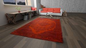 Vintage - 340x240cm Rot - Naturfaser - 240 x 1 x 340 cm