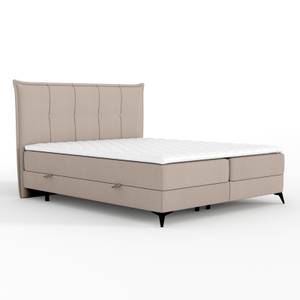 Boxspringbett Metis Beige - Breite: 146 cm