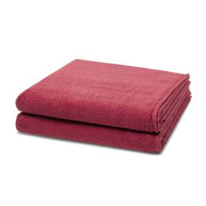 Sensual Skin drap de douche 2 pcs Rouge