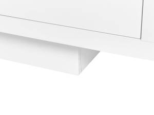 Meuble TV ANTONIC Blanc - Bois manufacturé - 158 x 43 x 39 cm