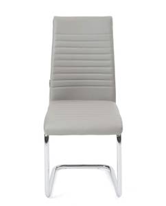 Lot de 2 chaises de salle a manger OPUS Gris