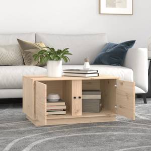 Couchtisch D931 Braun - Massivholz - 50 x 40 x 80 cm