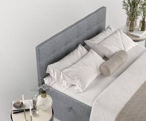 Boxspringbett Tari Grau - Breite: 180 cm