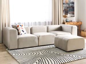 Modulsofa FALSTERBO 2-tlg Beige - Textil