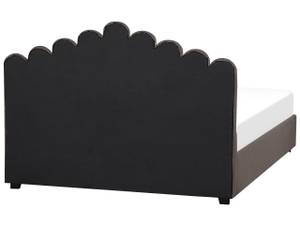 Doppelbett VINCENNES Beige - Schwarz - Taupe - Breite: 187 cm