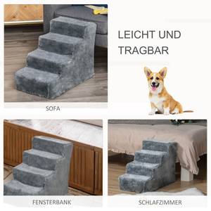 Haustiertreppe D06-091 Glas Grau