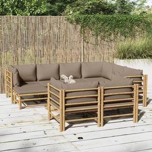 Salon de jardin 3028491-25 (lot de 10) Marron - Taupe