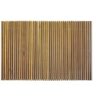 Badematte 43789 Braun - Massivholz - Holzart/Dekor - 50 x 1 x 80 cm